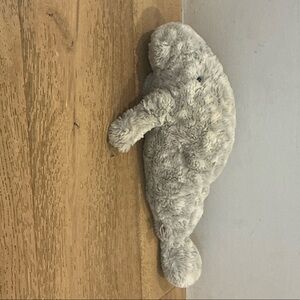 Jellycat Furry Gray Plush ocean jellycat